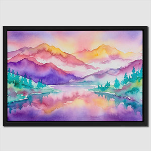 Mountain Lake Reflection — Mountain Lake Reflection Close Up Landscape 104