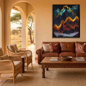 Mountain Peaks Luminous — Mountain Peaks Luminous Safari House Port 268