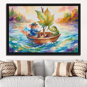 Mouse Verdant Voyage — Mouse Verdant Voyage White Groovy Couch Close 265