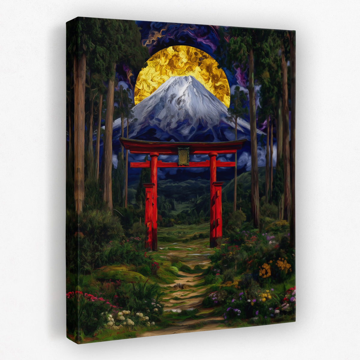 Mt. Fuji Sacred Gateway — Mt. Fuji Sacred Gateway Portrait   Side View   Mirror 221