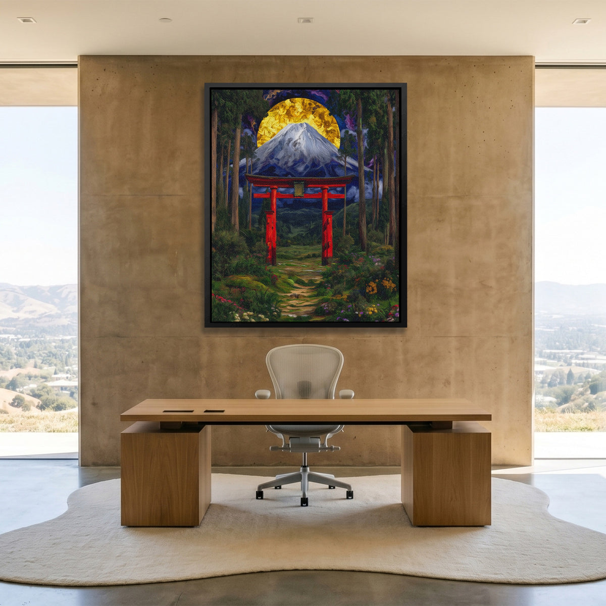 Mt. Fuji Sacred Gateway — Mt. Fuji Sacred Gateway Minimalist Lux Office Port 77