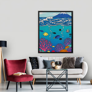 Mt. Fuji Underwater — Mt. Fuji Underwater New   Port Living Room Lux 102