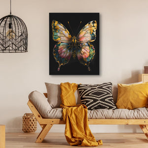 Multicolor Butterfly - Luxury Wall Art