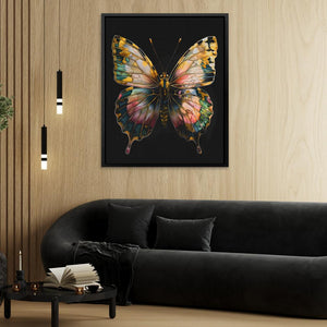 Multicolor Butterfly - Luxury Wall Art