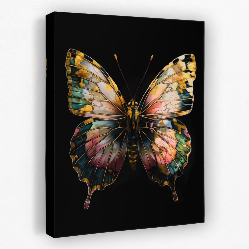 Multicolor Butterfly - Butterfly Canvas Wall Art