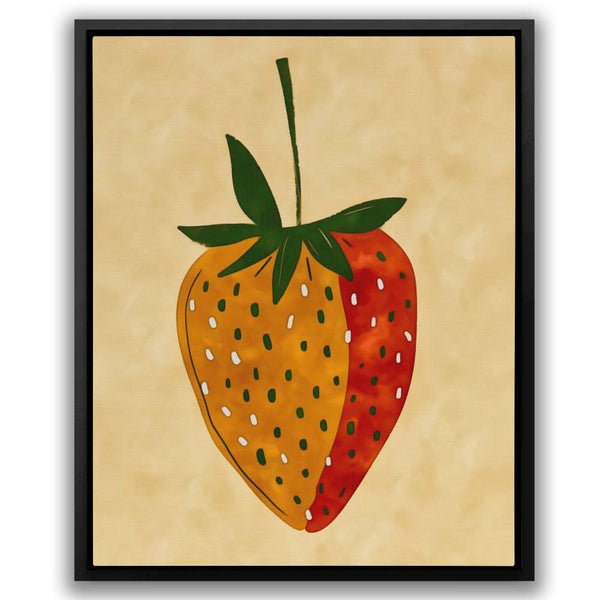 Multicolor Strawberry in a room