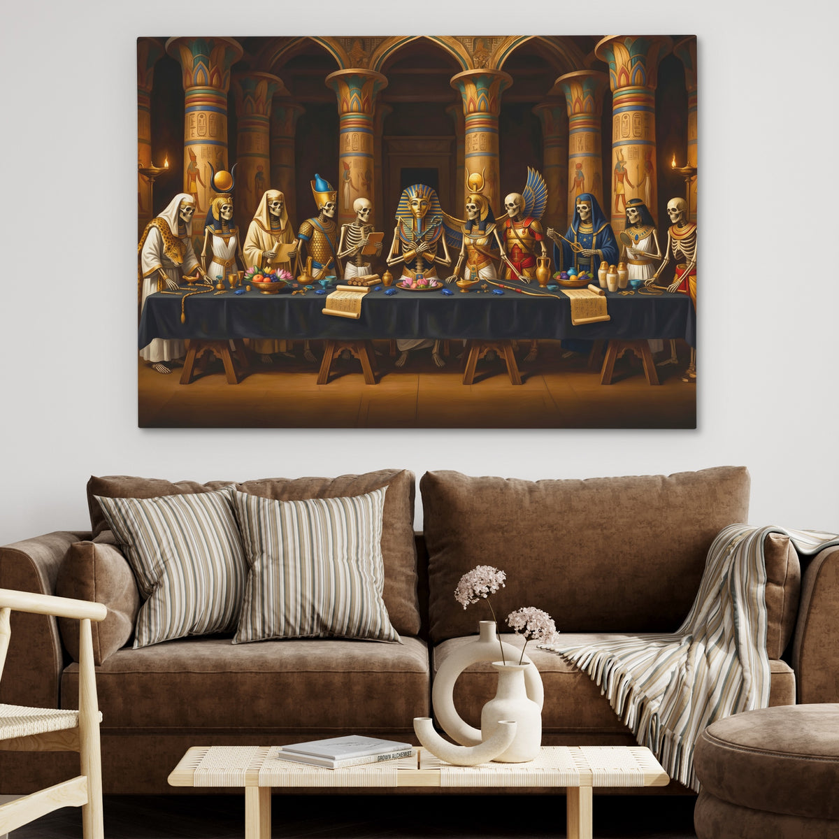 Mummies Banquet Hall — Mummies Banquet Hall Brown Couch 14
