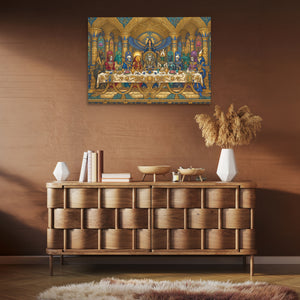 Mummies Last Supper — Mummies Last Supper Brown Room Clean 31