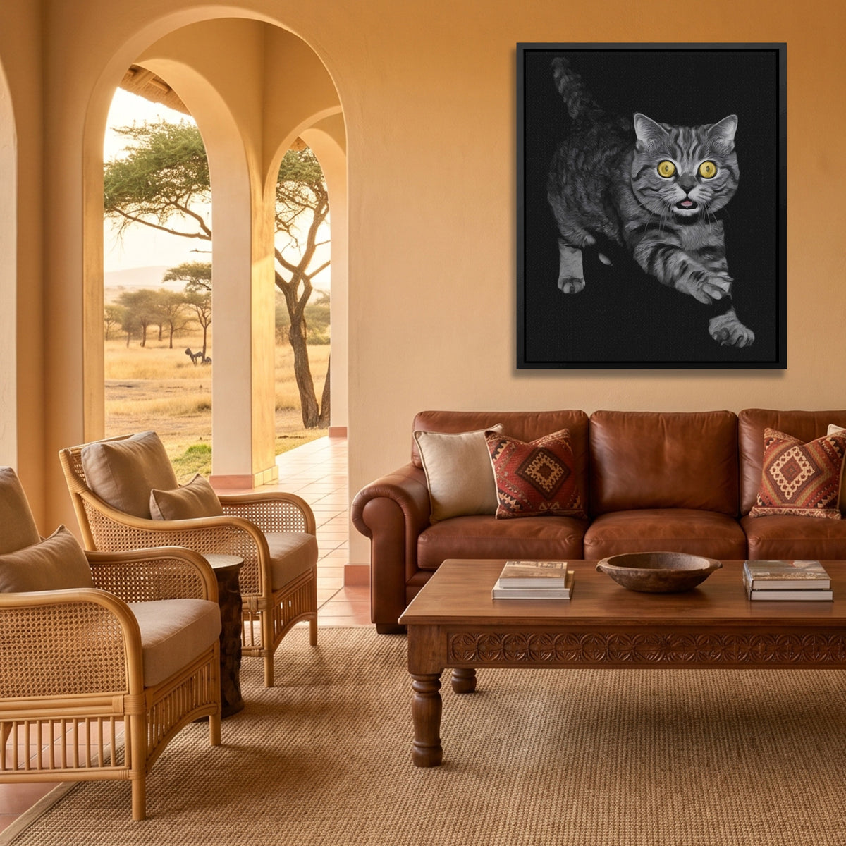 Munchkin Cat Prowling — Munchkin Cat Prowling Safari House Port 271