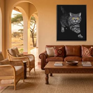 Munchkin Cat Prowling — Munchkin Cat Prowling Safari House Port 271