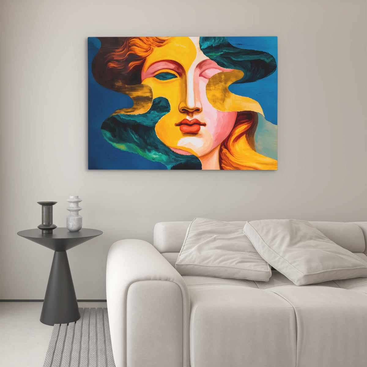 Muse Chromatic Gaze — Muse Chromatic Gaze Luxury White Couch 188