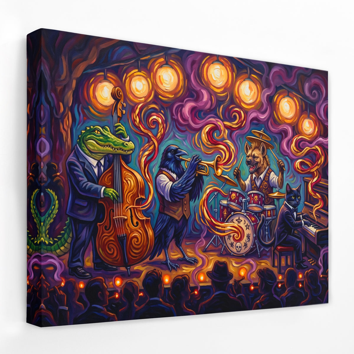 Musicians Serenade — Musicians Serenade Landscape   Side View   Mirror Wrap 169