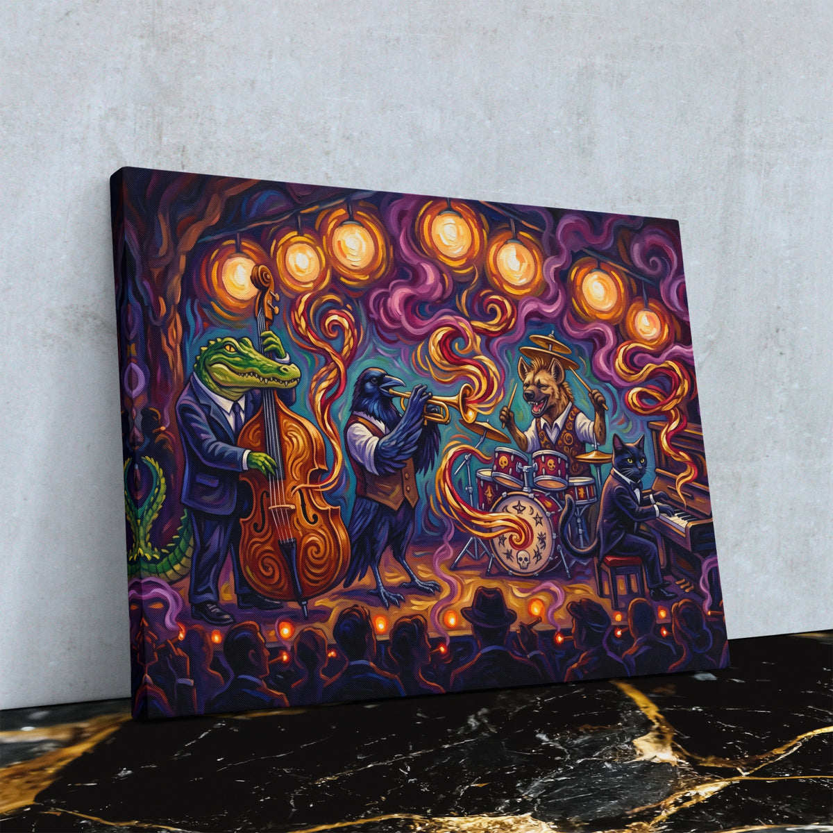 Musicians Serenade — Musicians Serenade Against Wall4x5 Reflect 9