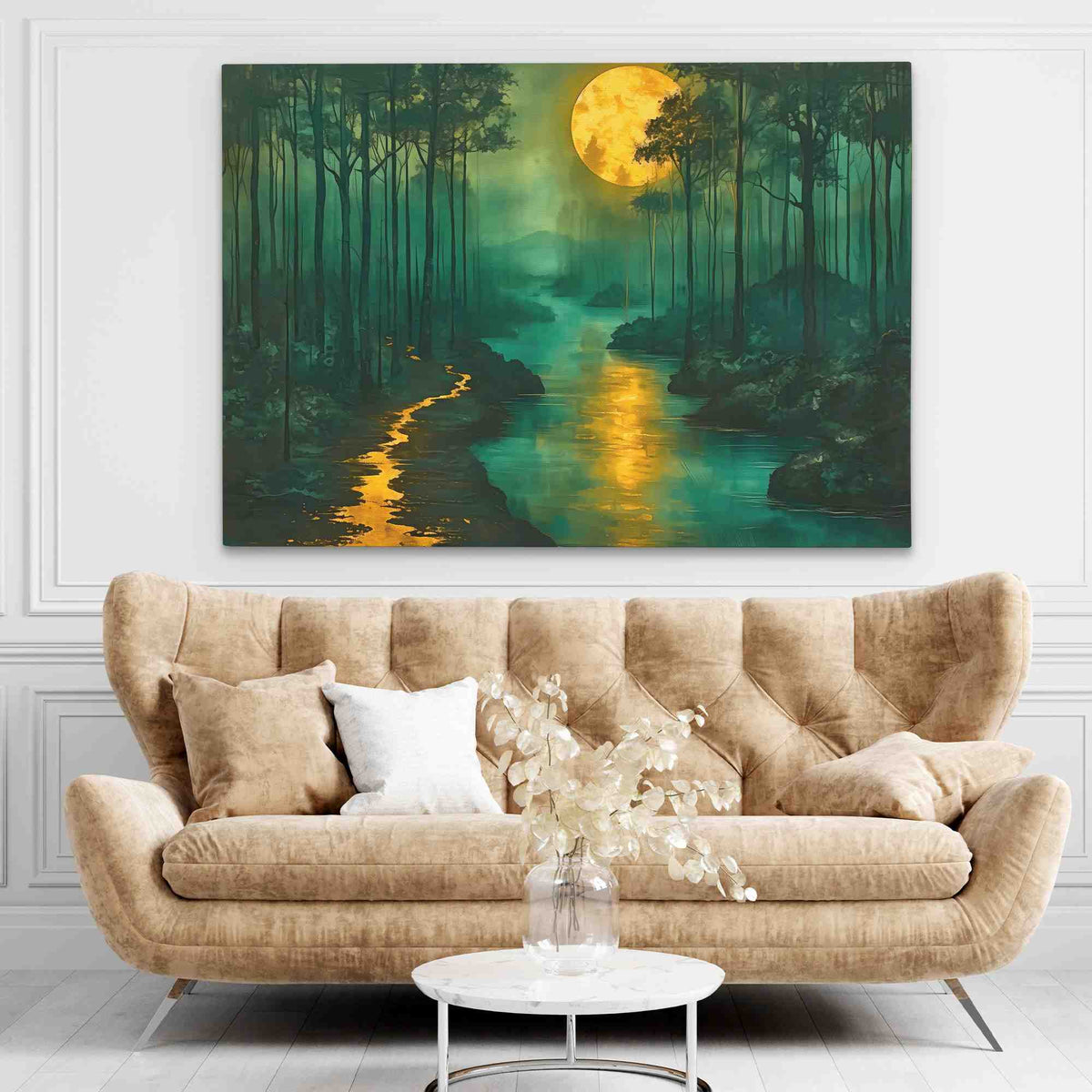 Mystic Moonlight - Luxury Wall Art