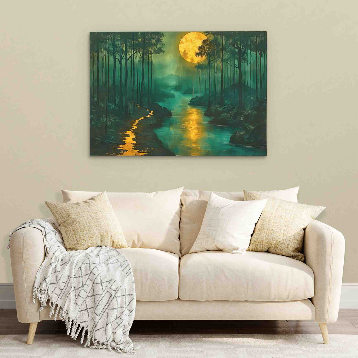 Mystic Moonlight - Luxury Wall Art