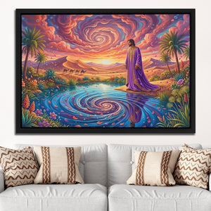 Mystic Water Reverie — Mystic Water Reverie White Groovy Couch Close 270
