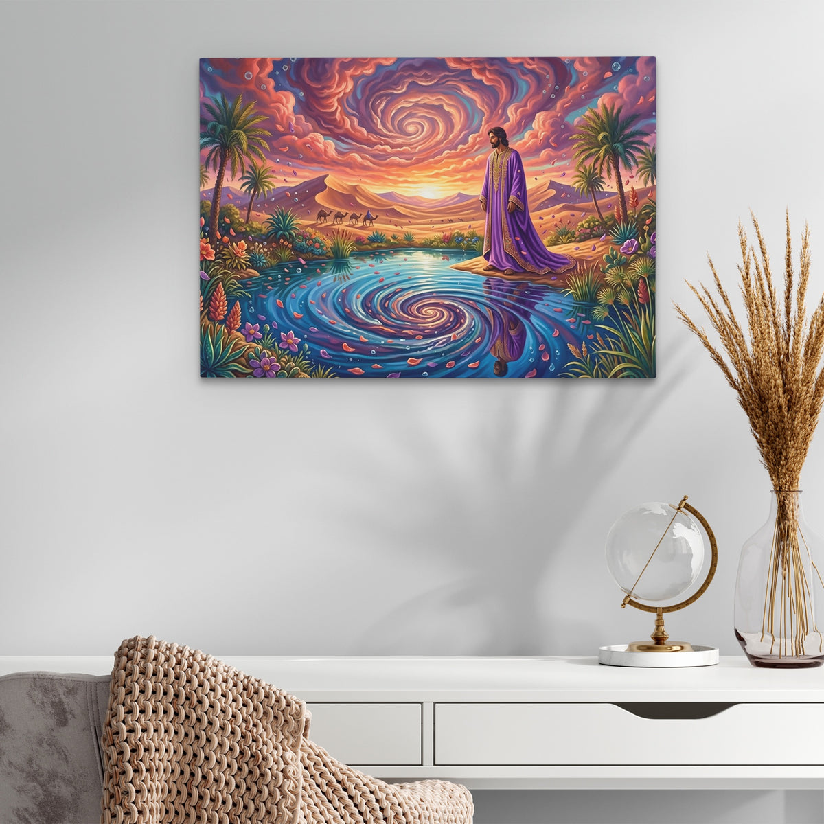 Mystic Water Reverie — Mystic Water Reverie White Office Glass land 290