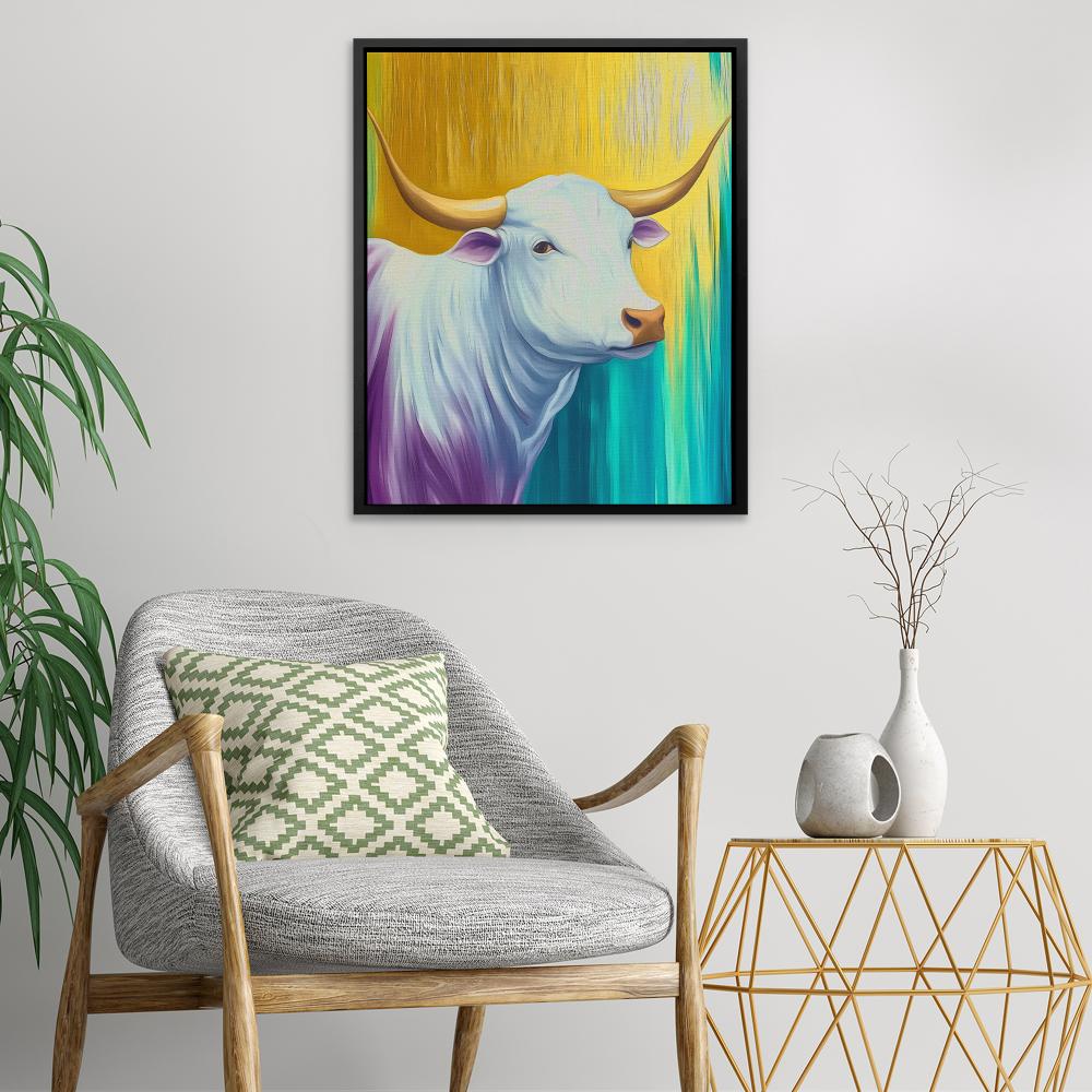 Mystical Horns of Light - Luxury Wall Art