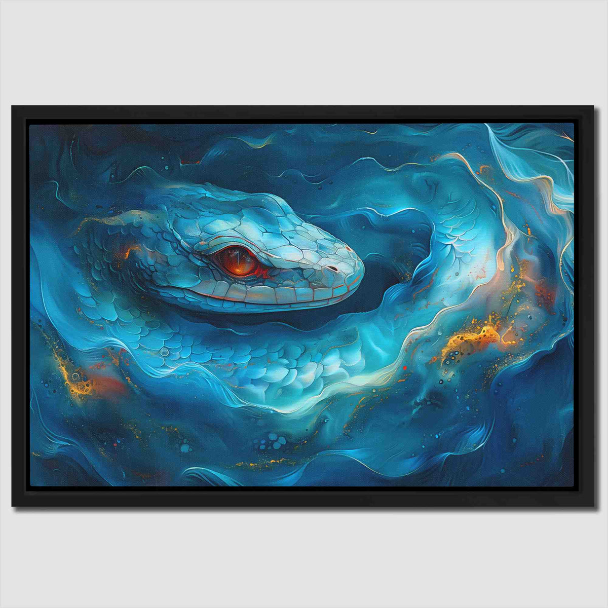 Mystical Snake - Luxury Wall Art