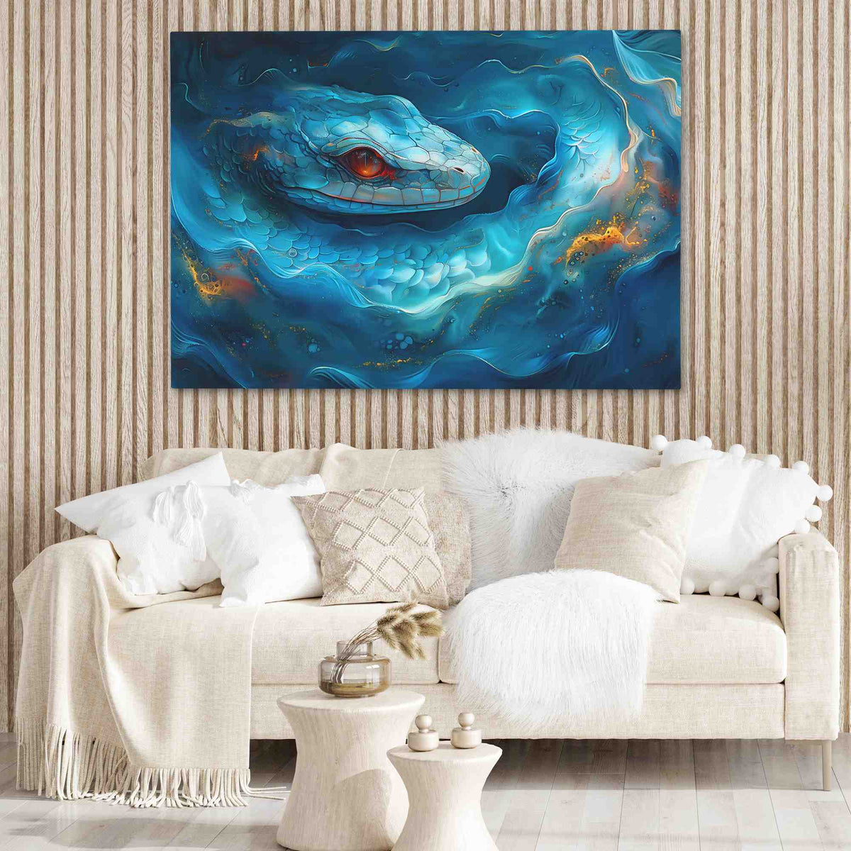 Mystical Snake - Luxury Wall Art