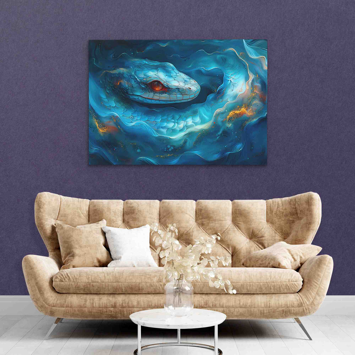Mystical Snake - Luxury Wall Art