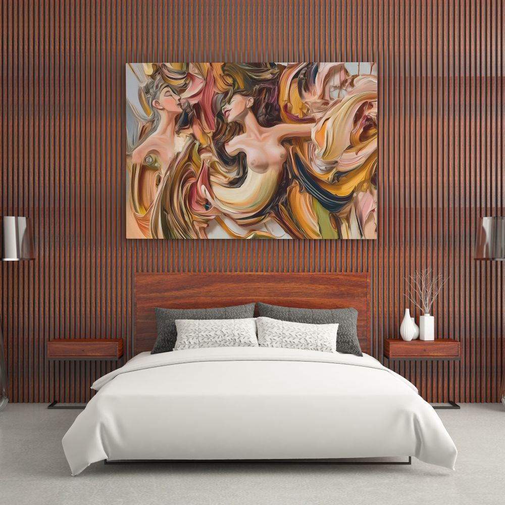 Naked Brush Strokes - Luxury Wall Art