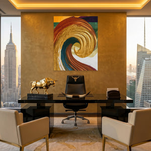 Natural Pigment Swirl — Natural Pigment Swirl Pent Bull Port 152