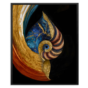 Nautilus Golden Spiral — Nautilus Golden Spiral Front Facing Portrait2 9