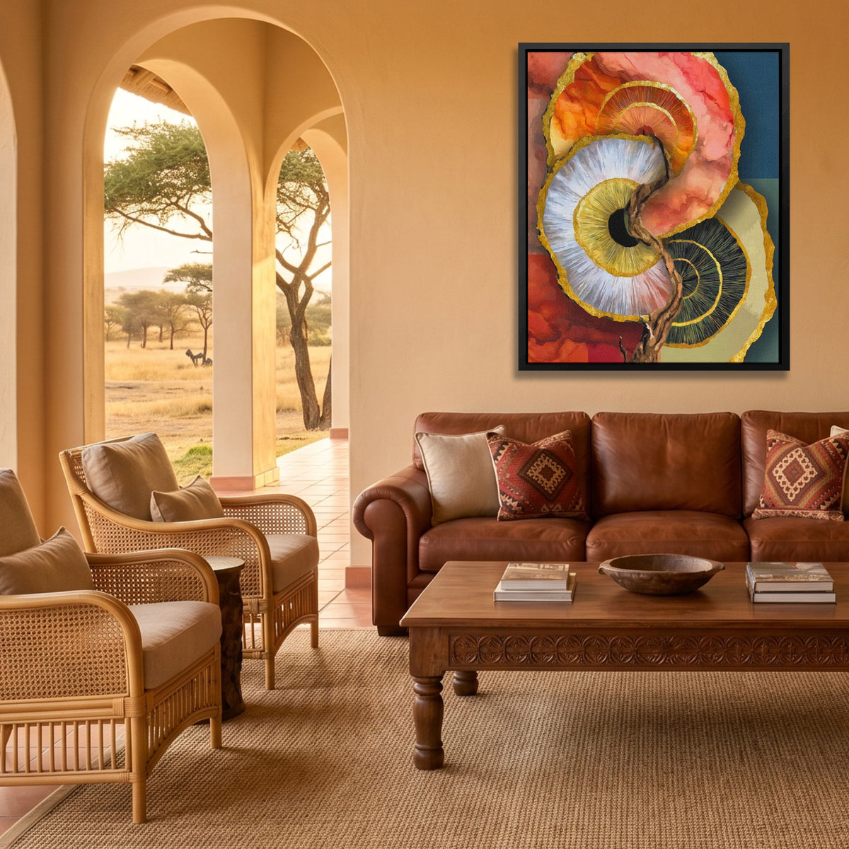Nautilus Organic Concentric — Nautilus Organic Concentric Safari House Port 274
