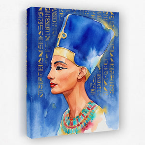 Nefertiti Tall Crown — Nefertiti Tall Crown Portrait   Side View   Mirror 464