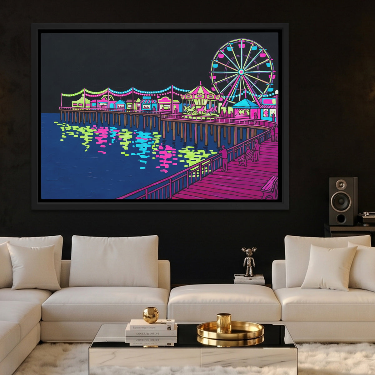 Neon Carnival Pier — Neon Carnival Pier Hype Beast Land 132