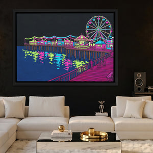 Neon Carnival Pier — Neon Carnival Pier Hype Beast Land 132