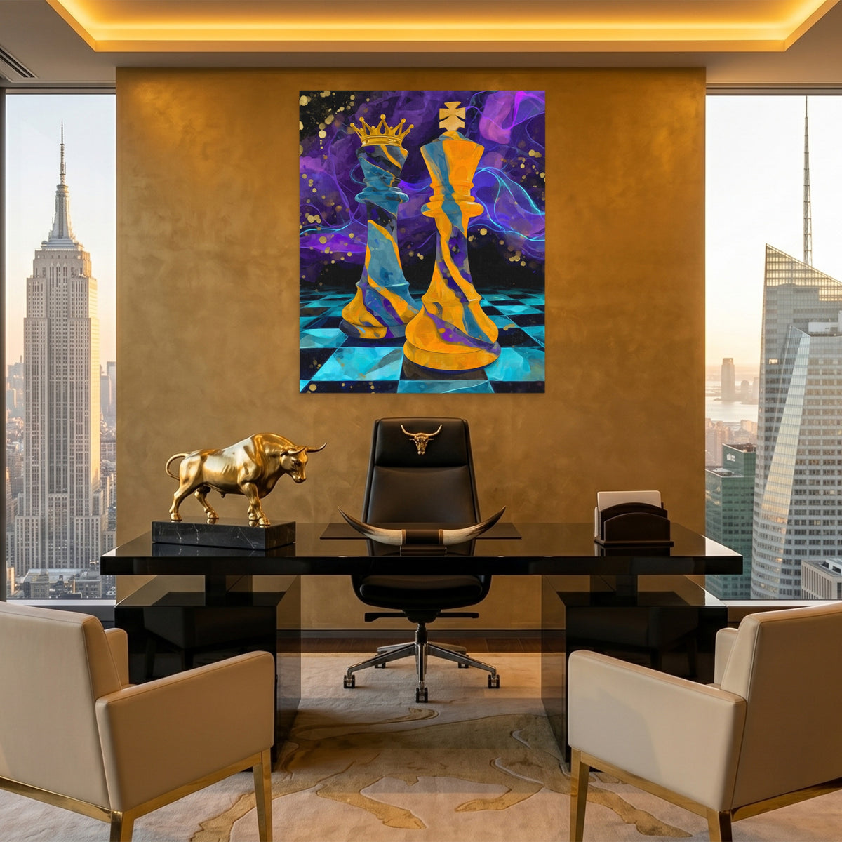 Neon Chess Royalty — Neon Chess Royalty Pent Bull Port 156