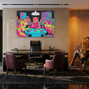 Neon Poker Night — Neon Poker Night Bull Bronze Land 94