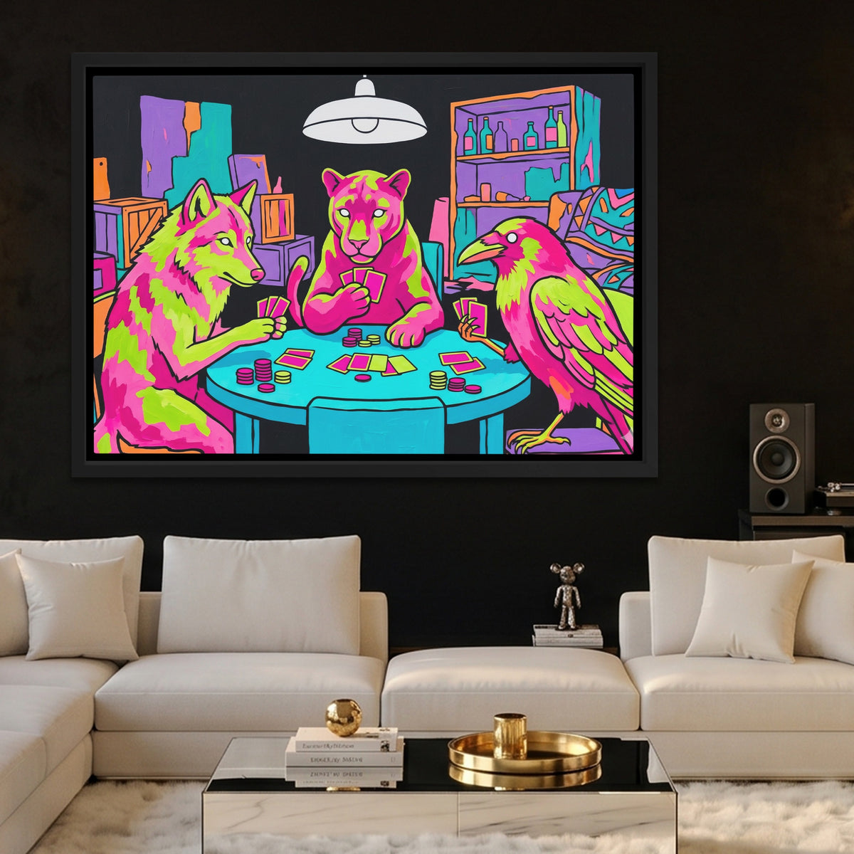 Neon Poker Night — Neon Poker Night Hype Beast Land 134