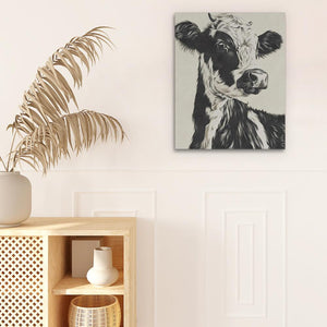 Neutral Cow - Luxury Wall Art