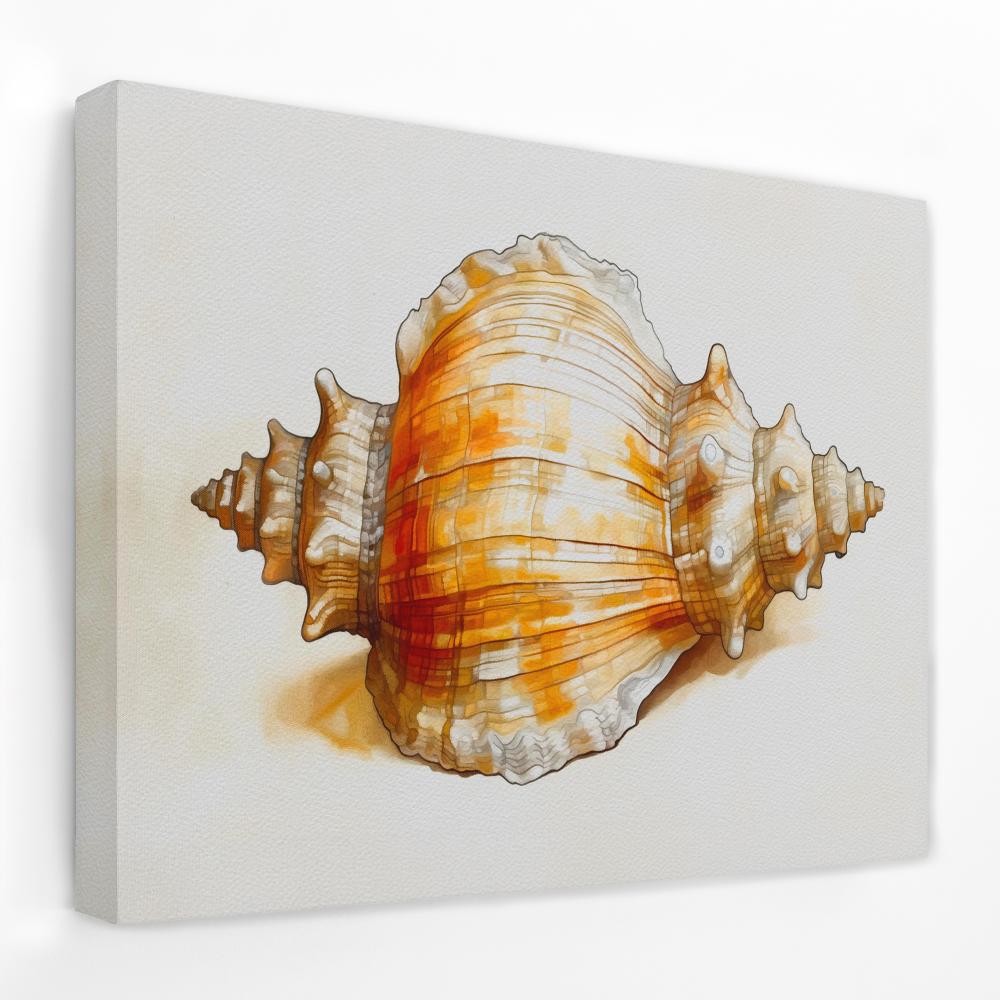 Neutral Seashell - Luxury Wall Art