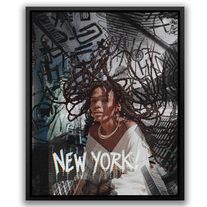 New York Chaos - Luxury Wall Art