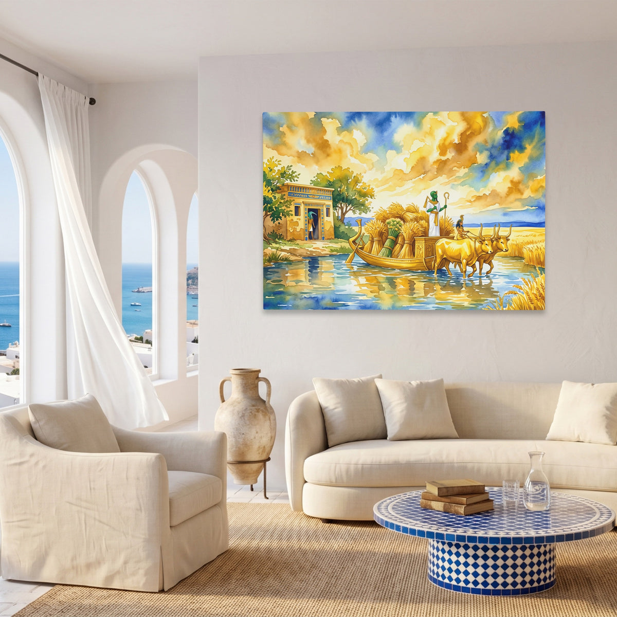 Nile Cattle Transport — Nile Cattle Transport Coast Living Room Land 119