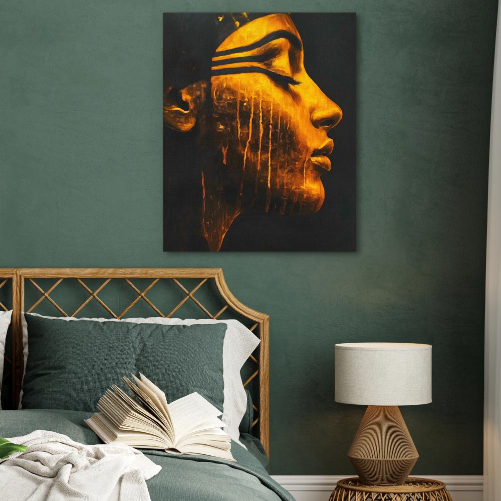 Nile Goddess Portrait - Luxury Wall Art
