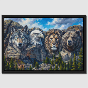Noble Beasts Carved — Noble Beasts Carved Close Up Landscape 98