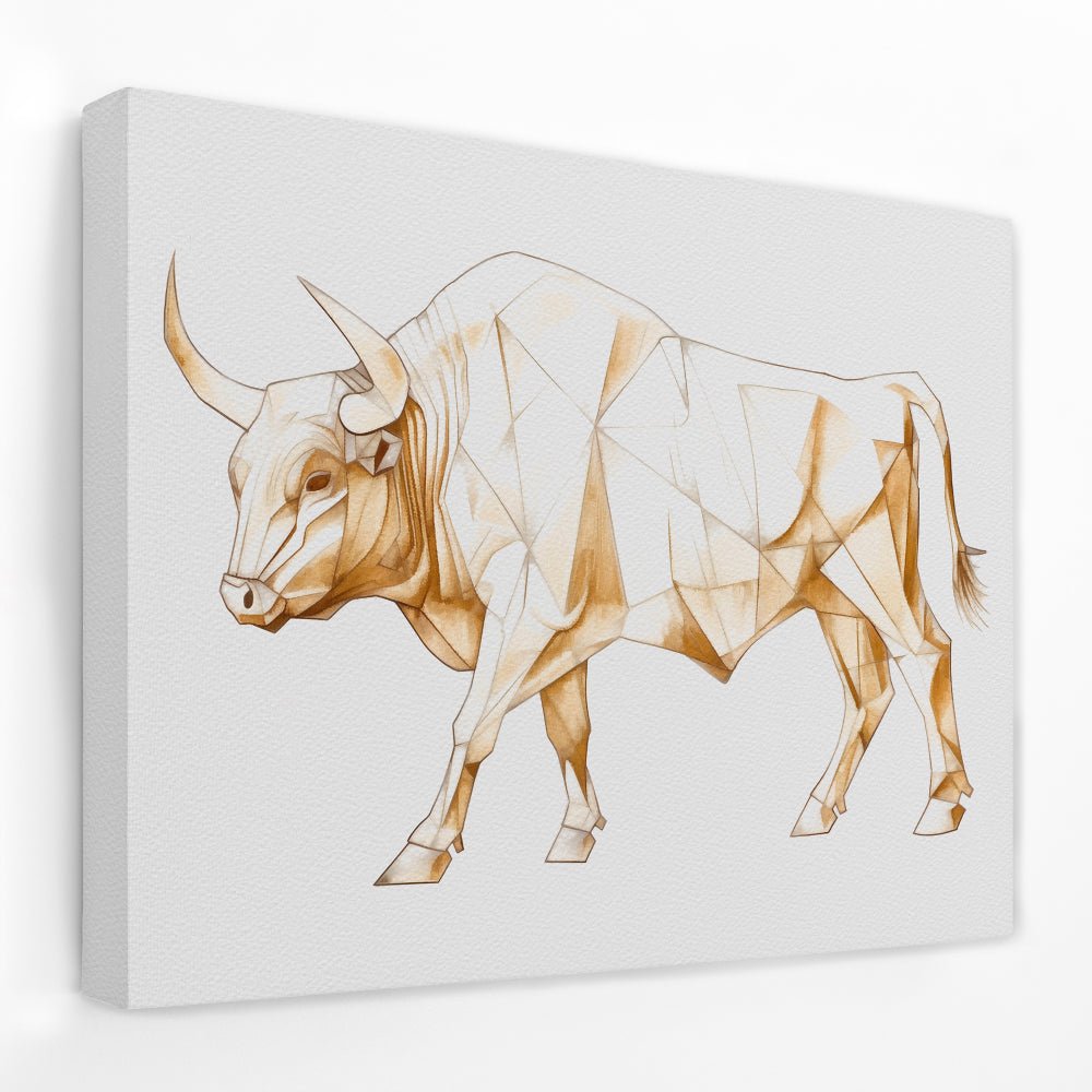 Noble Bull - Luxury Wall Art