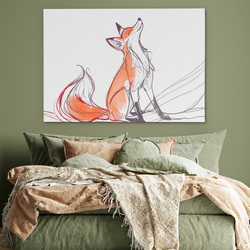 Noble Fox - Luxury Wall Art