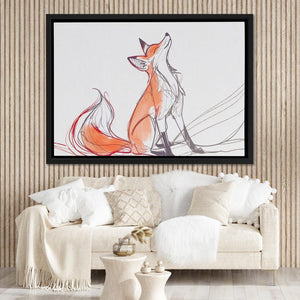 Noble Fox - Luxury Wall Art