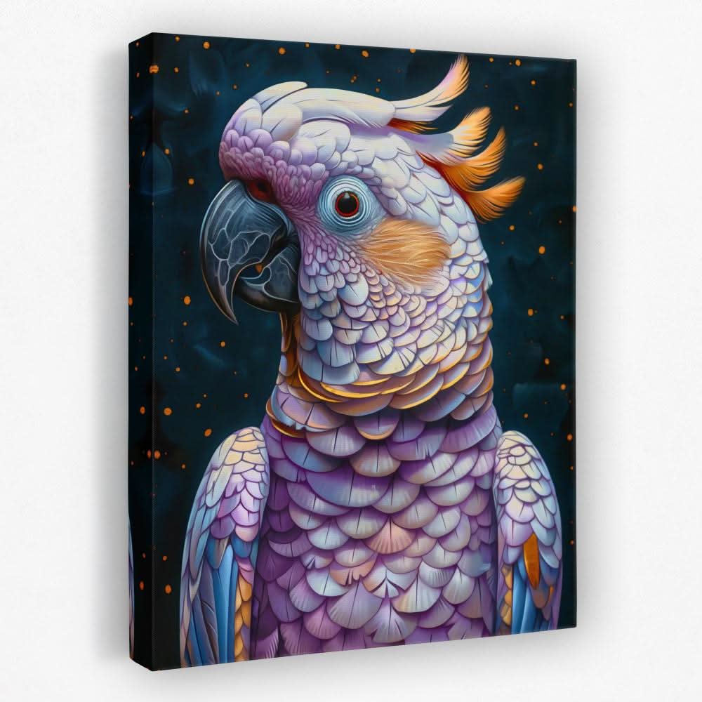 Nocturnal Beauty - Bird Canvas Wall Art