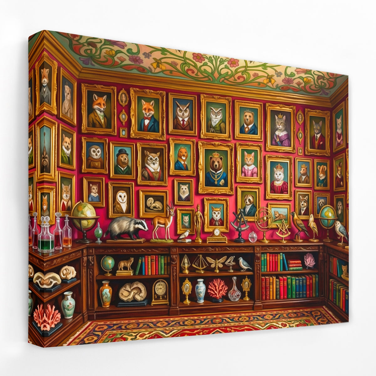 Nocturnal Relatives Room — Nocturnal Relatives Room Landscape   Side View   Mirror Wrap 187