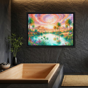 Oasis Sunset Mirage — Oasis Sunset Mirage Bamboo Bathroom Land 37