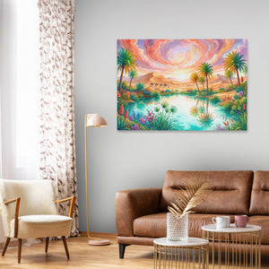 Oasis Sunset Mirage — Oasis Sunset Mirage New   Curtains Land 217