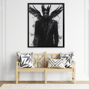 Obsidian Wings - Luxury Wall Art
