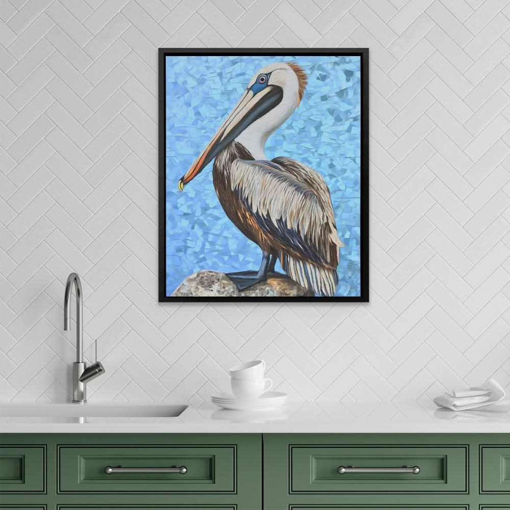Ocean Pelican - Luxury Wall Art